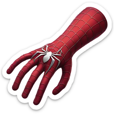 Spider-Man prosthetic arm sticker