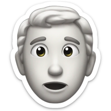 Triste et heureux sticker