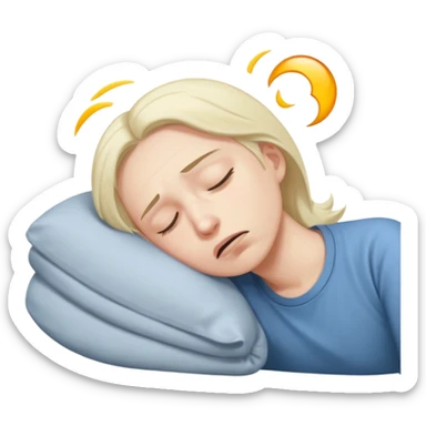 Sleep problems sticker