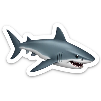 Shark sticker