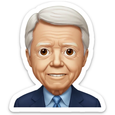 Jimmy Carter president sticker