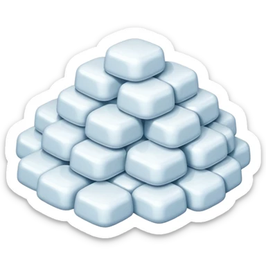 Paste-like substance sticker