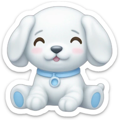 Emoji Cinnamoroll sticker