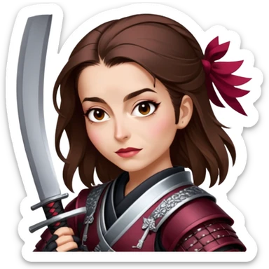 Resolute Samurai sticker