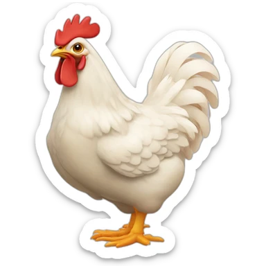 cuisse de poulet sticker
