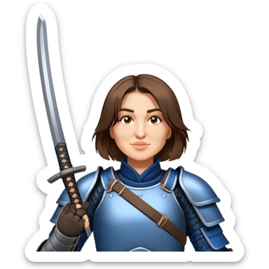 Samurai Defender sticker