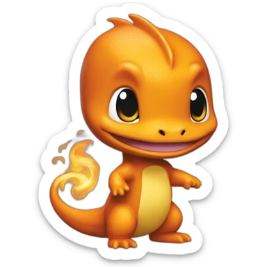 Charmander funko pop sticker