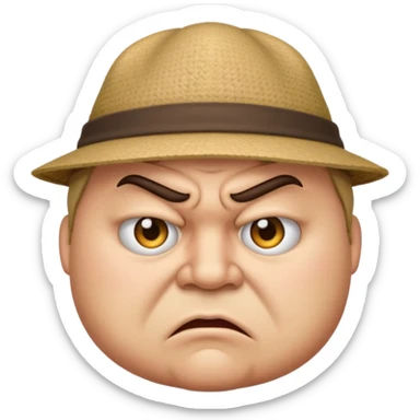 Hello neighbor adlı oyundaki huysuz komşunun emoji sini yap sticker