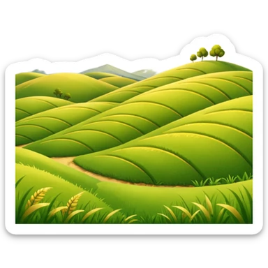 Golden Hills sticker