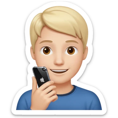 horizontal iphone under the chin sticker