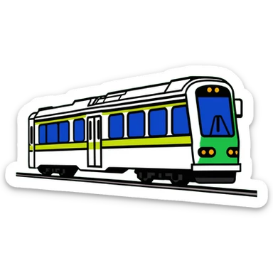 Mbta greenline type 8 sticker