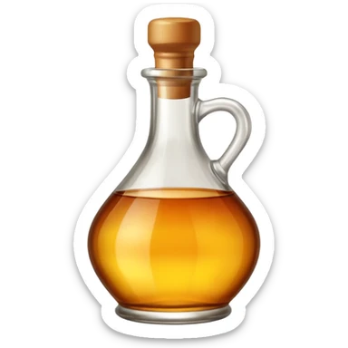 Vinegar bottle  sticker
