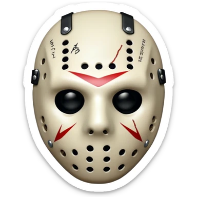 jason voorhees sticker