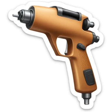 Spray tan gun  sticker