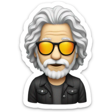 jerry garcia sticker