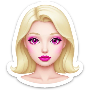 Pink Lipstick  sticker