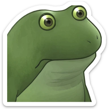 A small pot with a seedling sticking out of the soil sticker