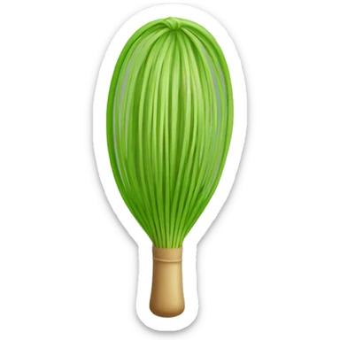 matcha whisk sticker