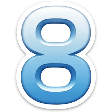 Just the number 26 with a white background sticker