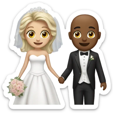 Wedding sticker