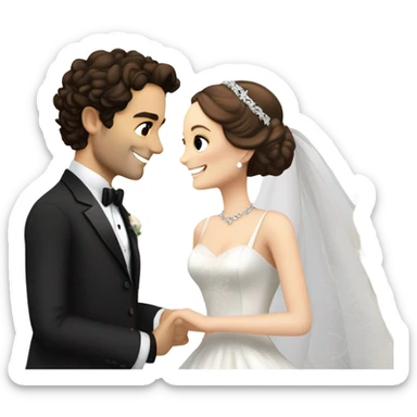 Dan Humphrey marry with Blair Waldorf  sticker