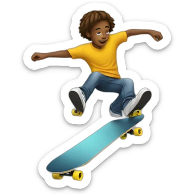 kickflip sticker