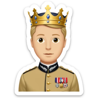 King Edward Viii eldest son of King George V sticker