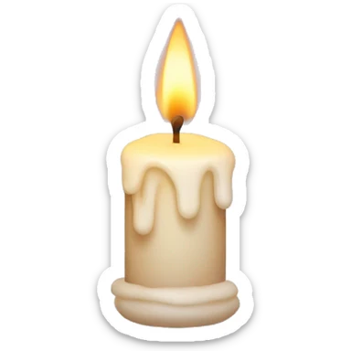 candle  sticker