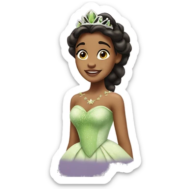 princess tiana sticker
