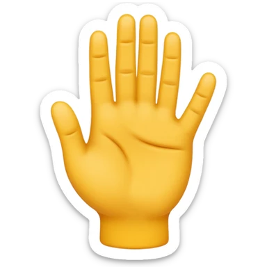 Fingering emoji sticker