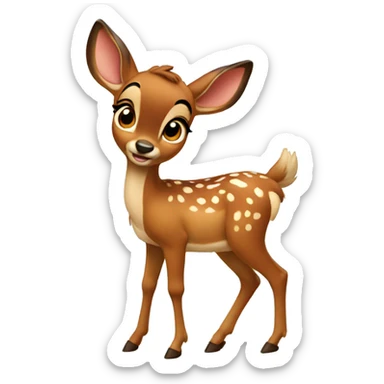 bambi sticker