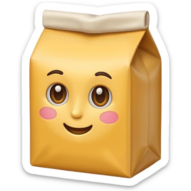 flour package sticker