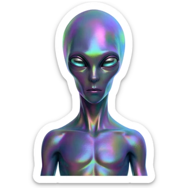 alien sticker