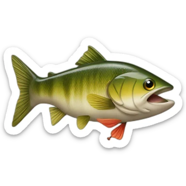 Fishing  sticker