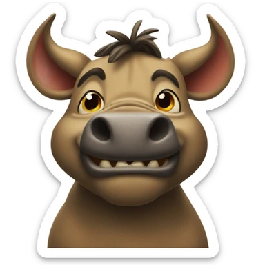 Pumba of king lino sticker