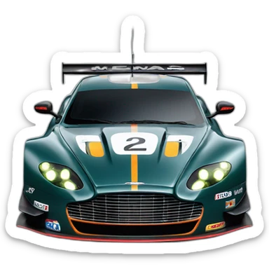 24h du Mans Aston Martin sticker