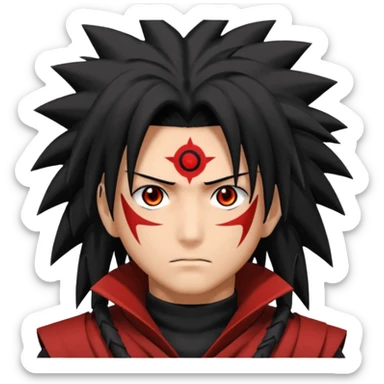 Sharingan madara sticker