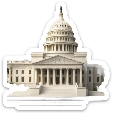 senate building book sticker