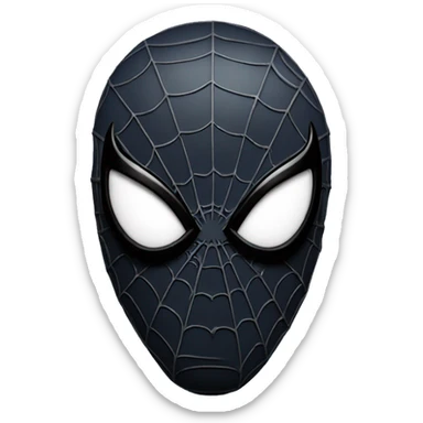Spider-Man symbiote sticker