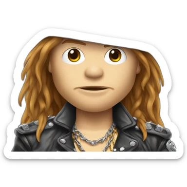 axl rose sticker