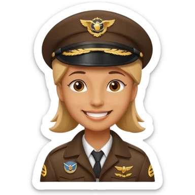 a car as pilot sticker