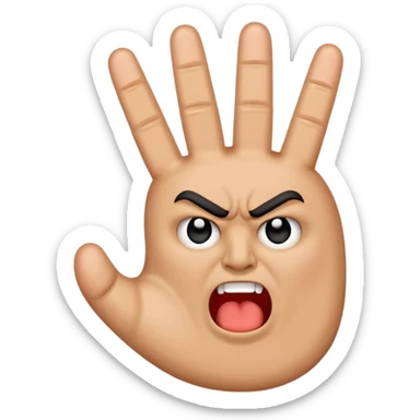 🖕🏼🤬 sticker