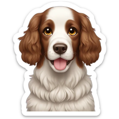 Dog breeder spaniel japones sticker