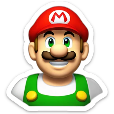 Mario 64 sticker