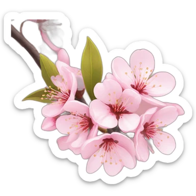 Cherry blossom sticker