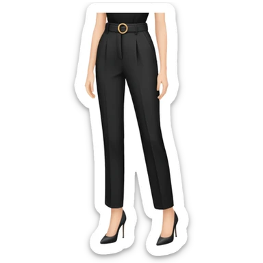 fashion trouser sticker