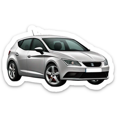 Car Seat Leon MK2 2009 sticker