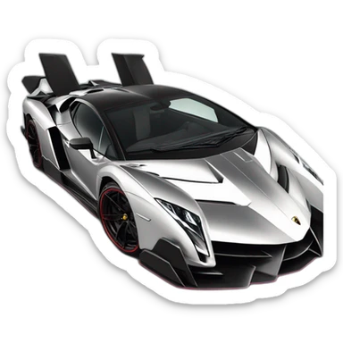 Lamborghini veneno sticker