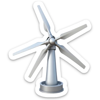 wind turbine sticker