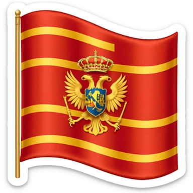 bandera imperio español sticker